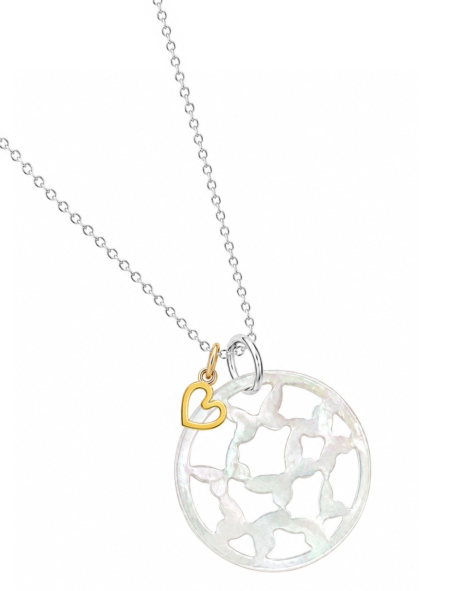 Dije de circular madreperla 26 de perla p 925