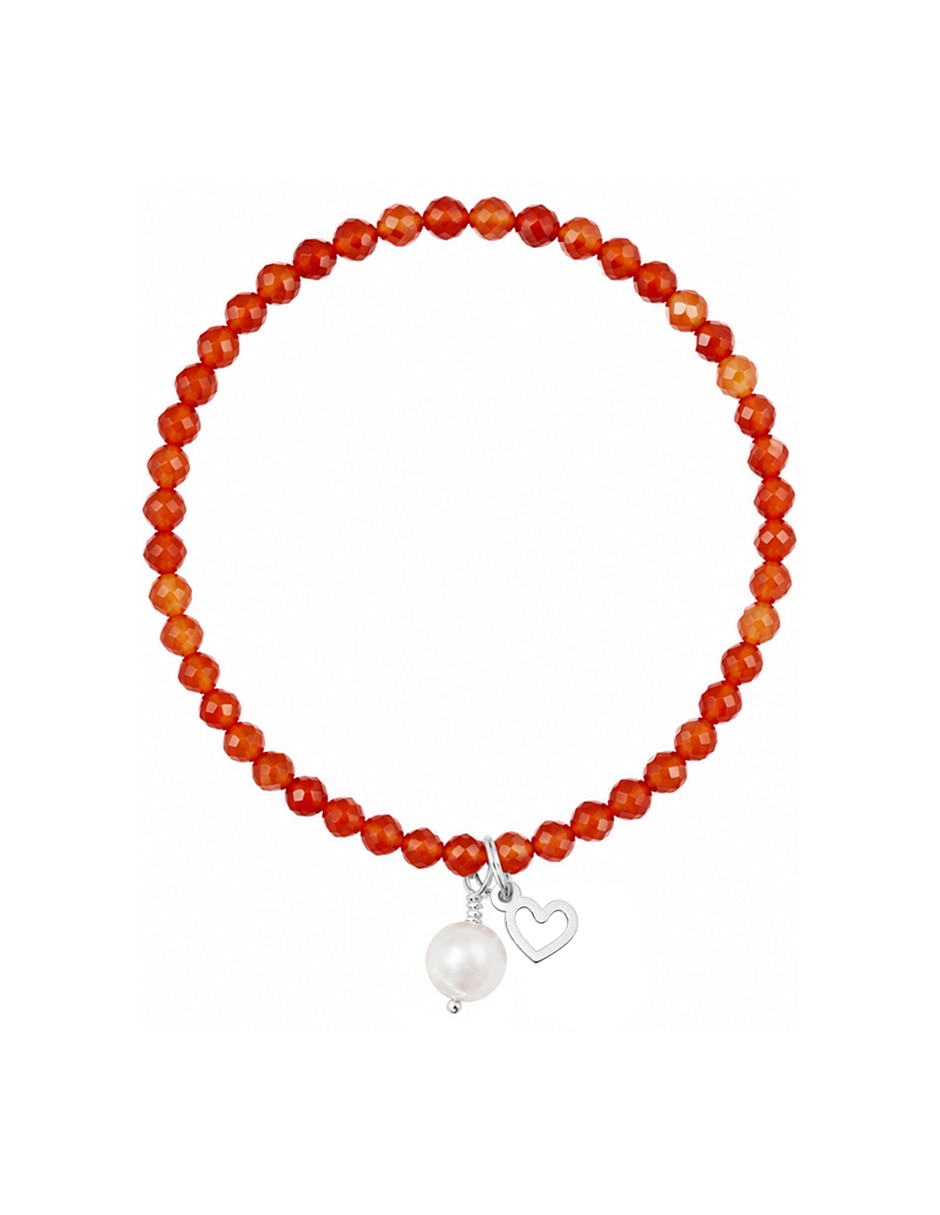 Pulsera de piedra p 925 esenciales con acabado 1