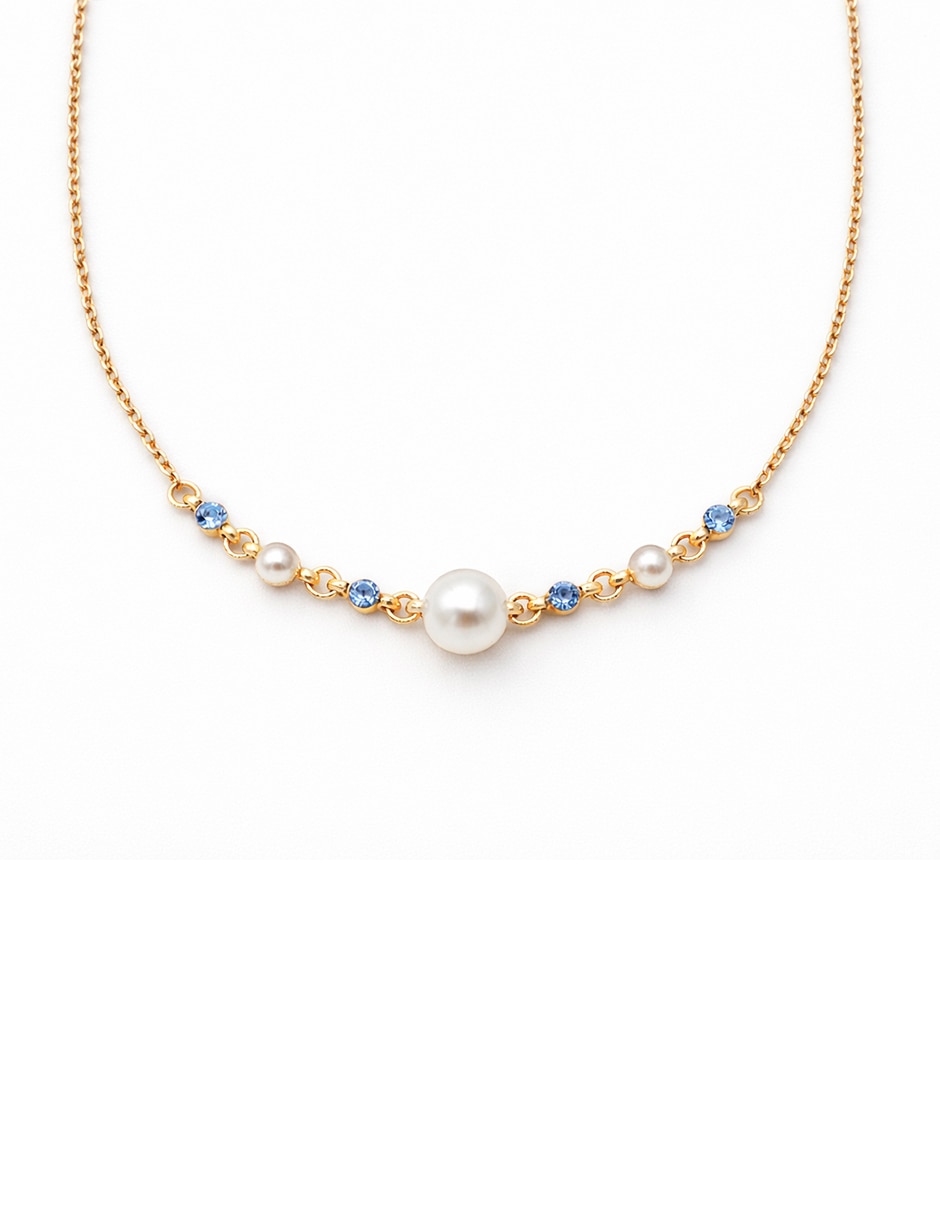 Collar Perla Sapphire 1