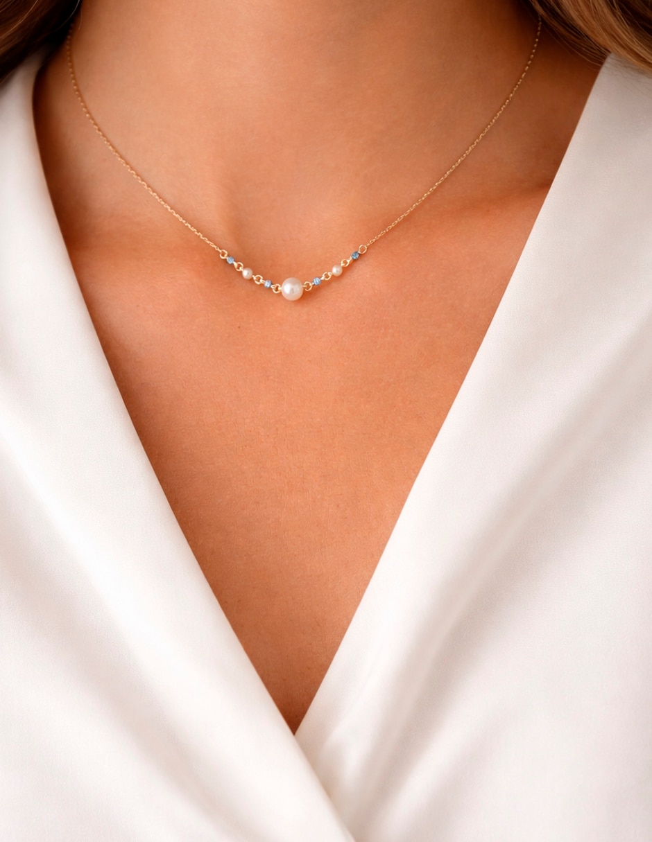 Collar Perla Sapphire 3