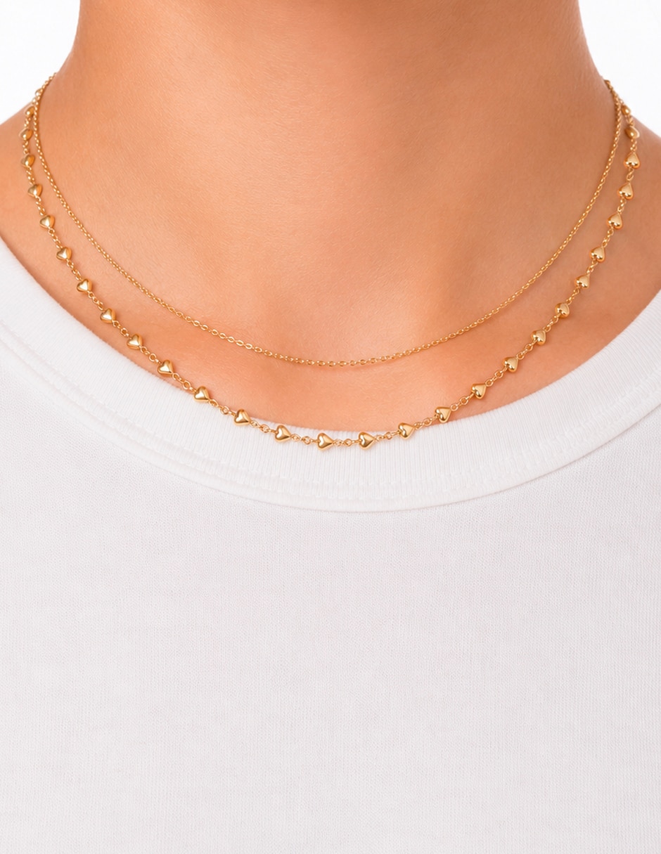 Collar de corazón 3