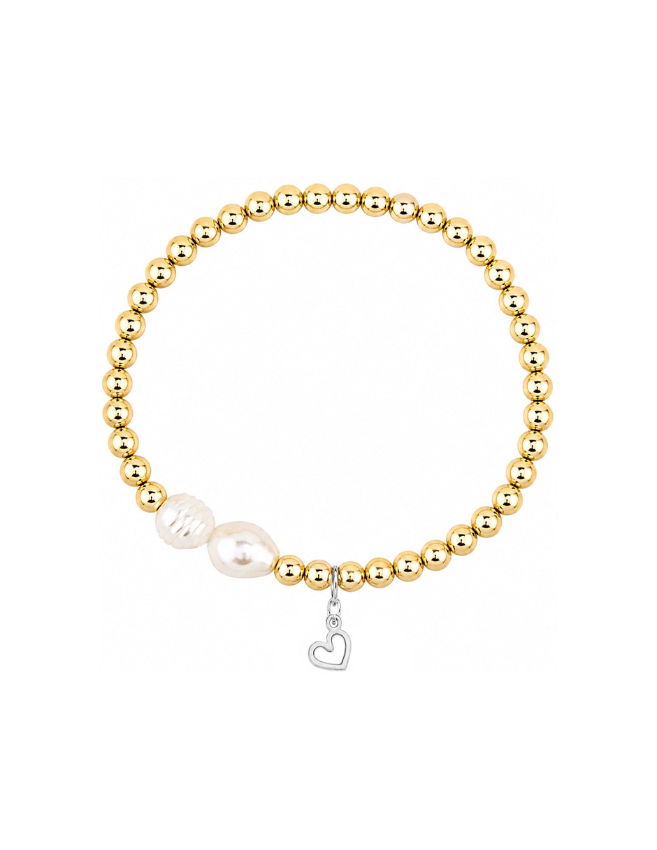 Pulsera de perla con perla p 925 petit perlas acabado 1