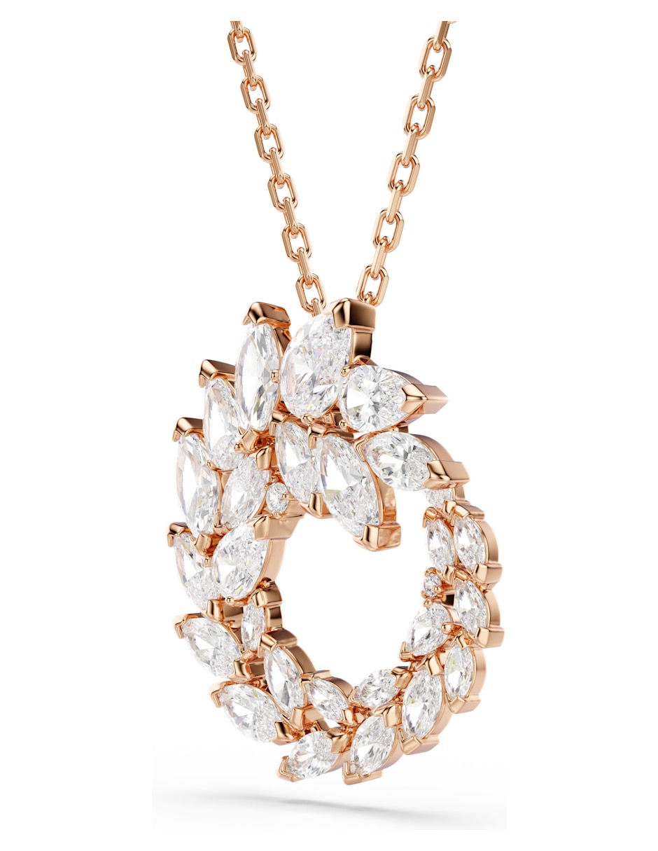 Collar con dije Circular Swarovski Mesmera 4