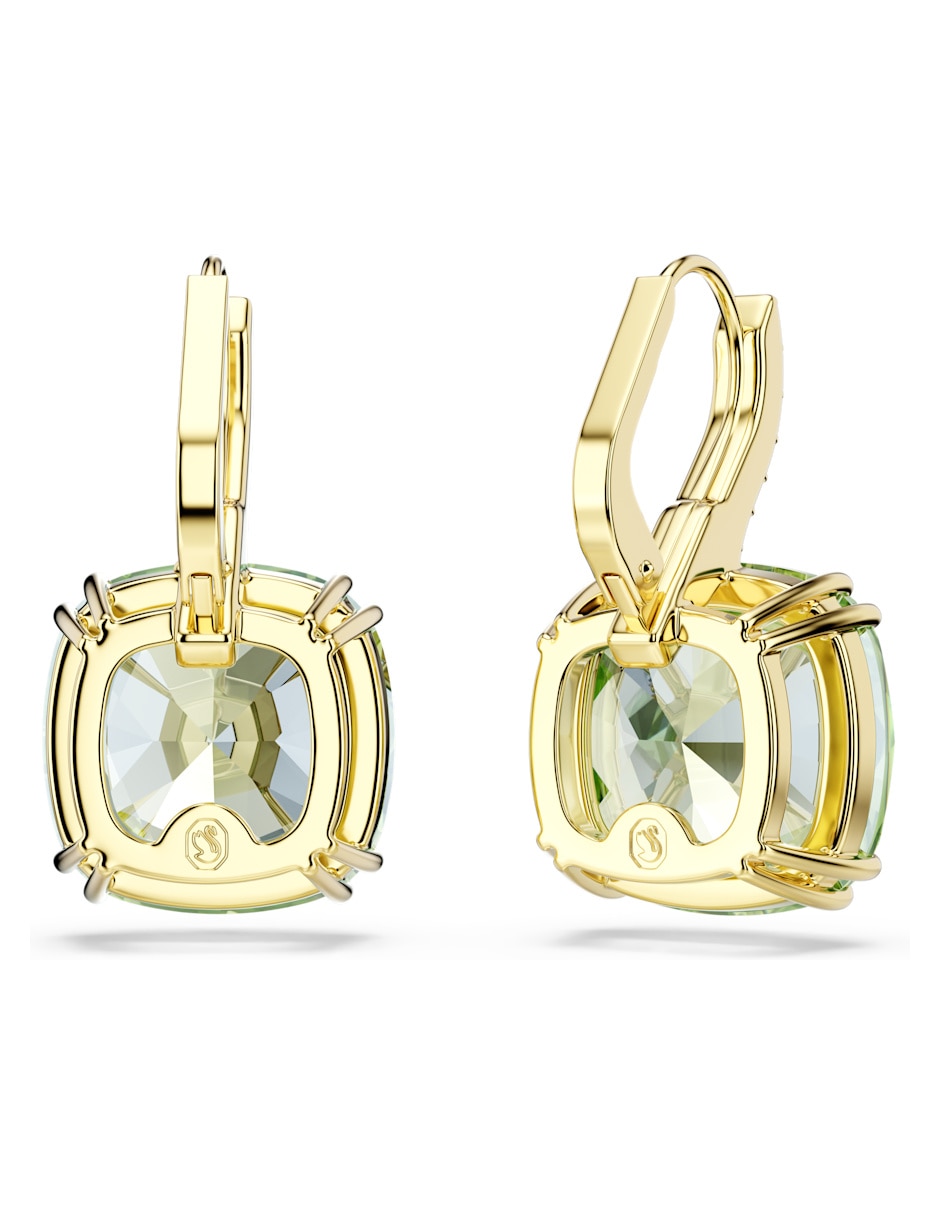 Aretes octagonales Millenia con acabado brillante 5