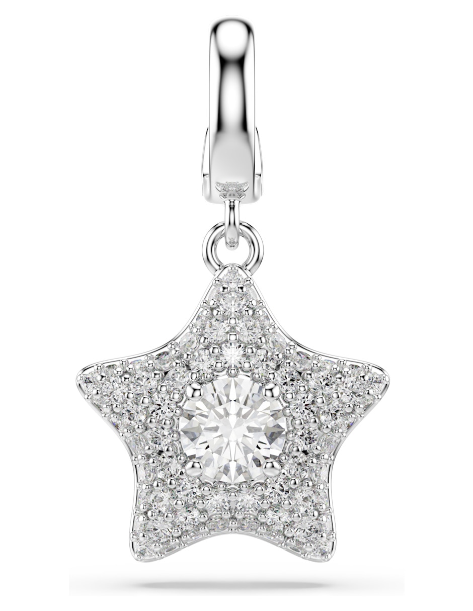 Charm de estrella sublima de rodio