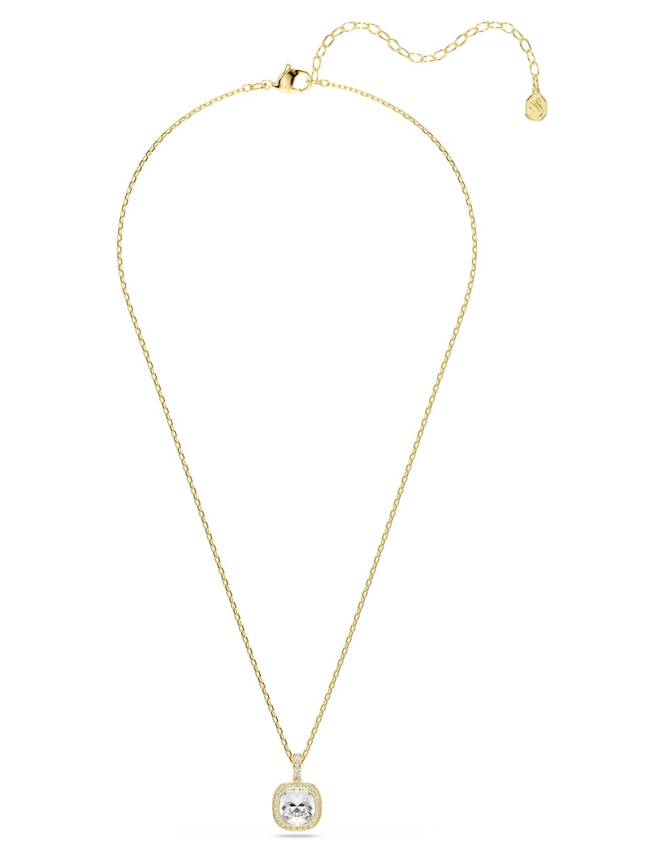 Collar con dije de Cuadros 4