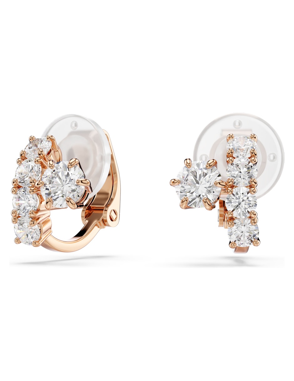 Aretes cortos Matrix con acabado brillante 1