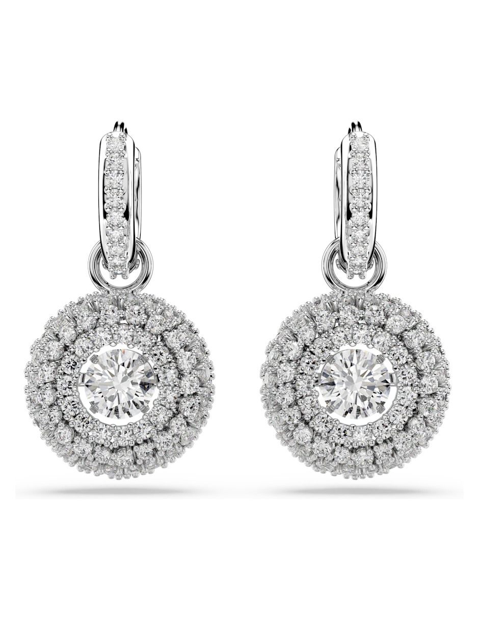 Aretes cortos Sublima con acabado brillante swarovski Aretes cortos Sublima con acabado brillante swarovski