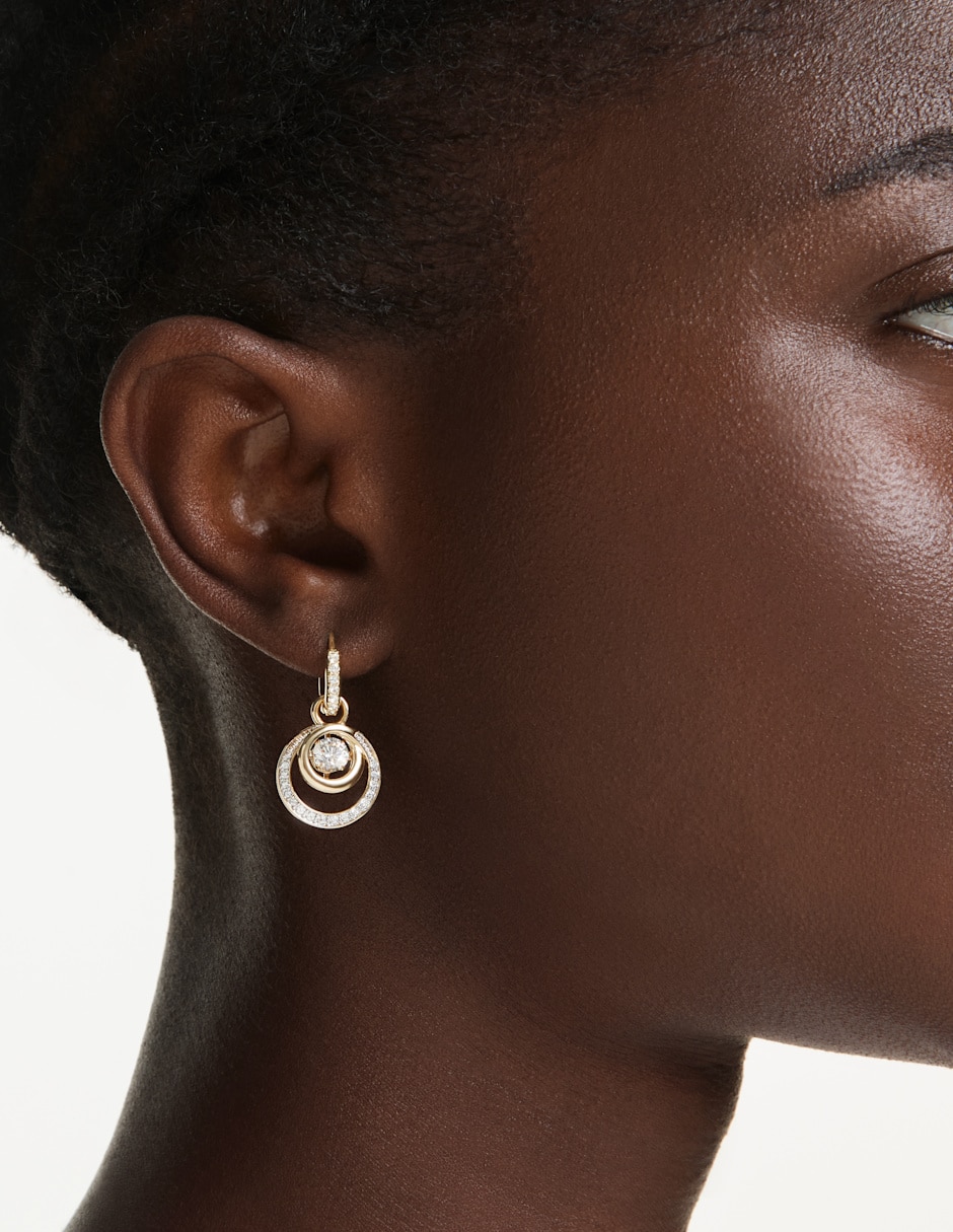 Aretes cortos Hyperbola Spin con acabado brillante 4