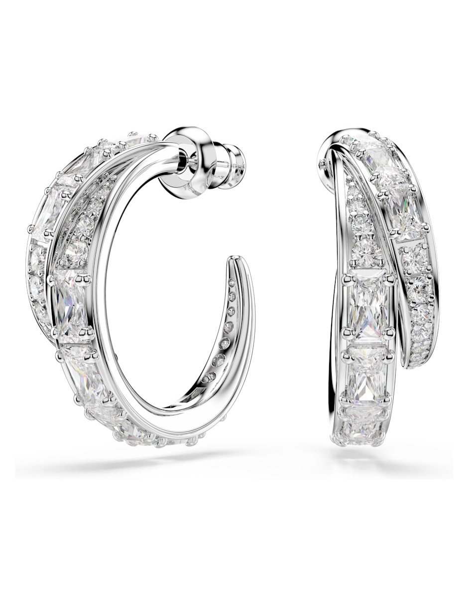 Aretes cortos Vienna con acabado brillante 1