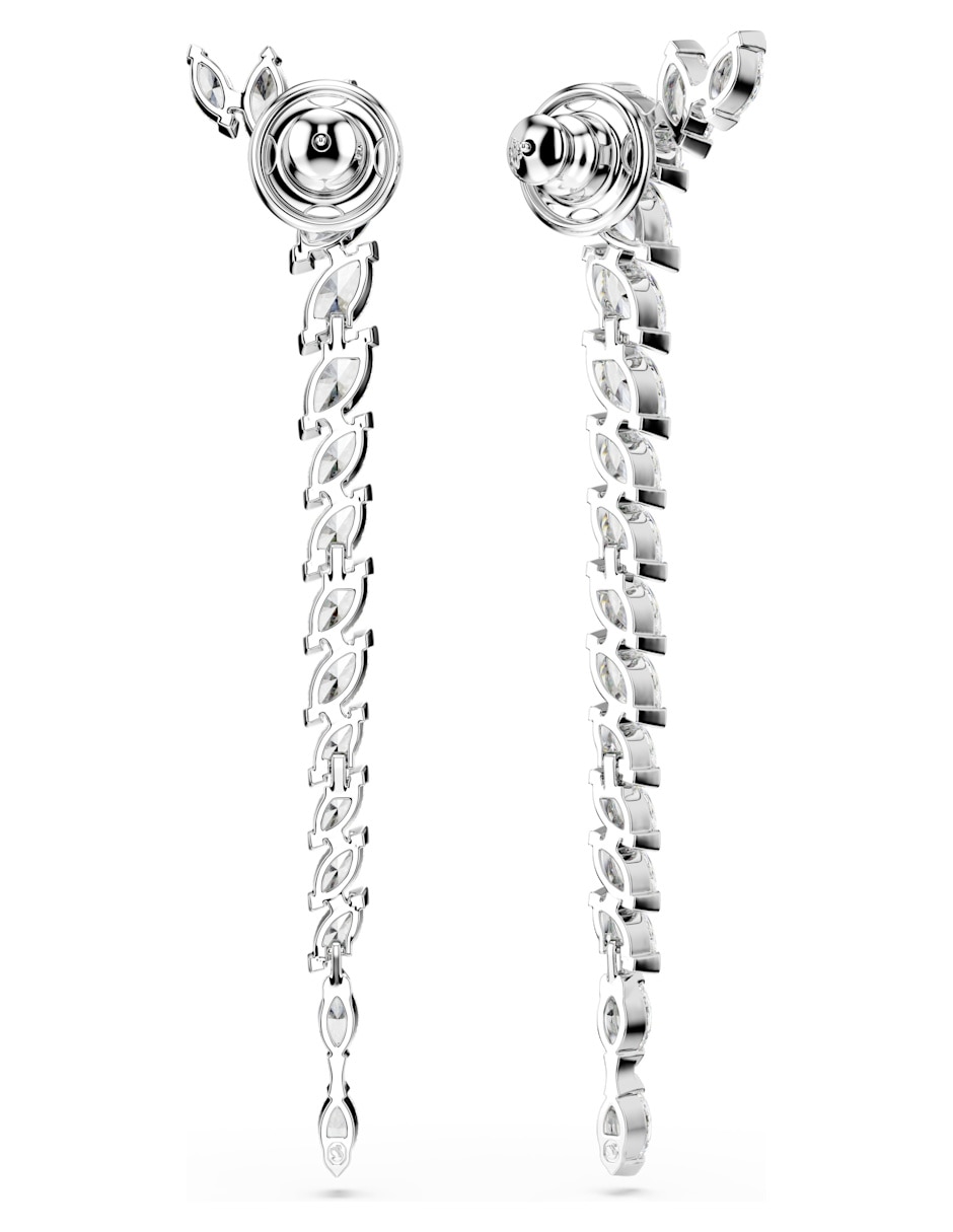 Aretes largos Mesmera con acabado brillante Aretes largos Mesmera con acabado brillante
