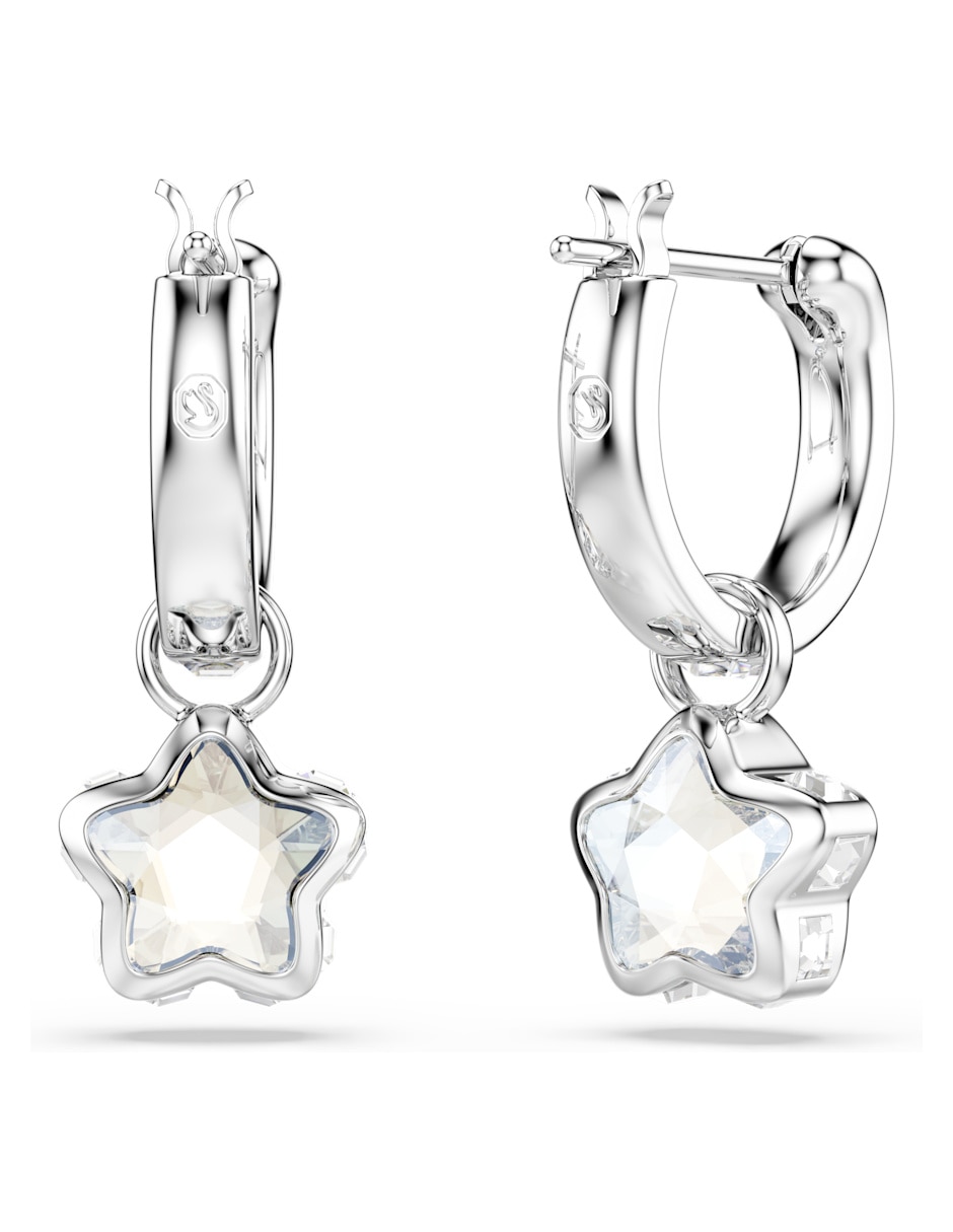 Aretes cortos de Estrella Chroma con acabado brillante 7