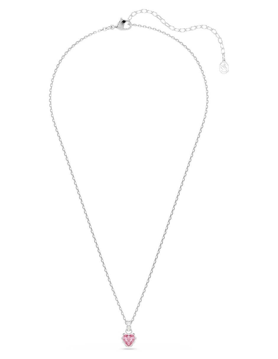Collar con dije de Corazón Swarovski Chroma