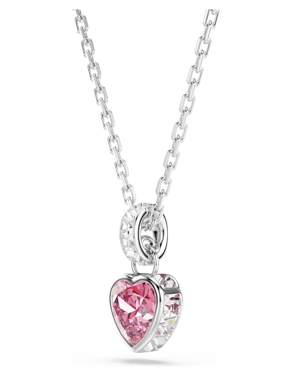 Collar con dije de Corazón Swarovski Chroma