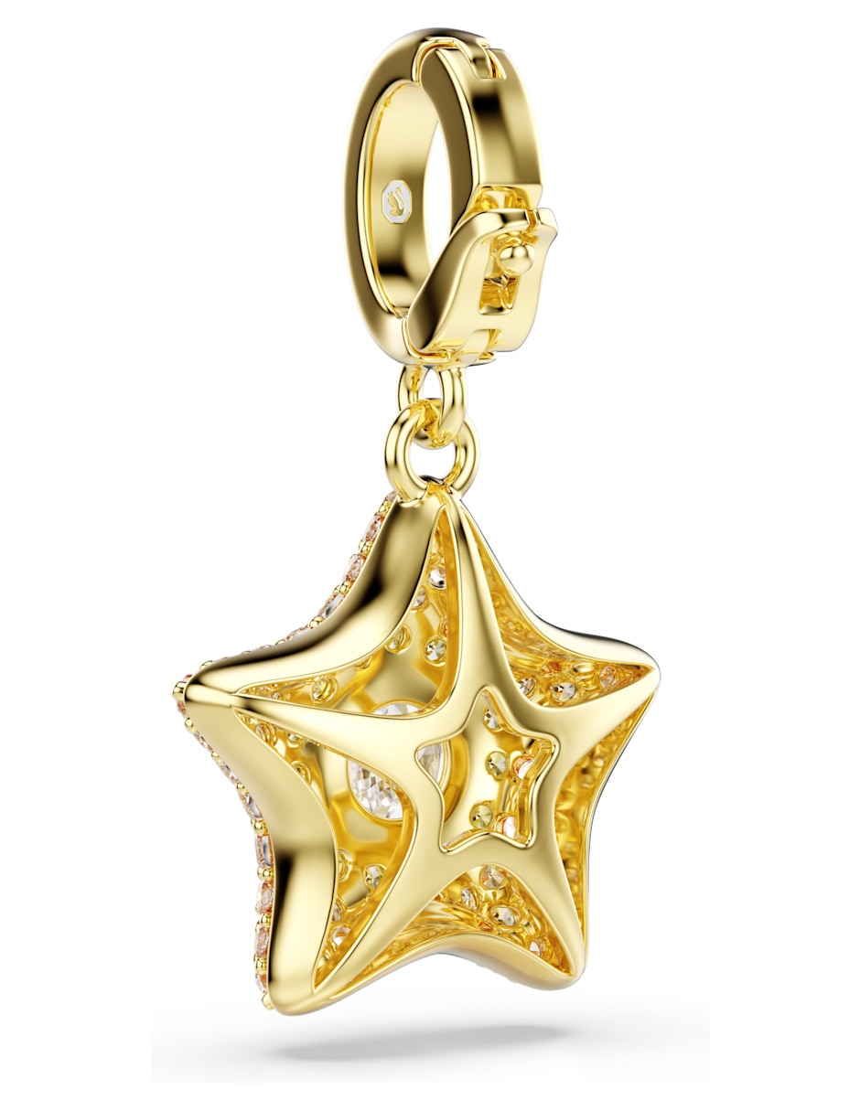 Charm de estrella sublima de metal 4