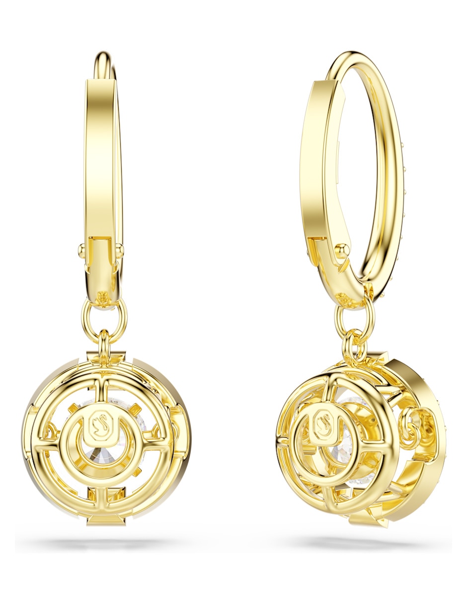 Aretes cortos Una con acabado brillante