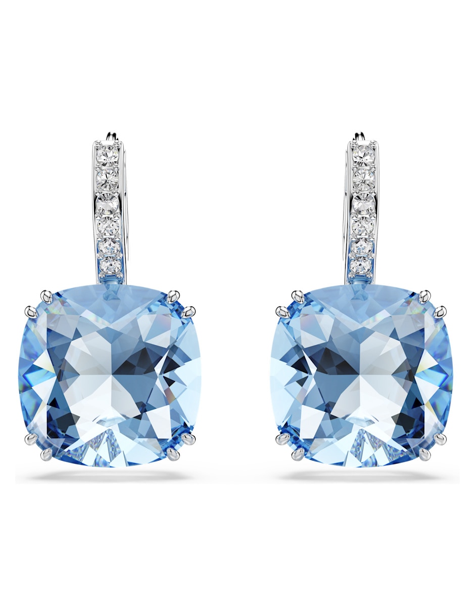 Aretes huggies Octagonal Millenia con acabado brillante swarovski Aretes huggies Octagonal Millenia con acabado brillante swarovski