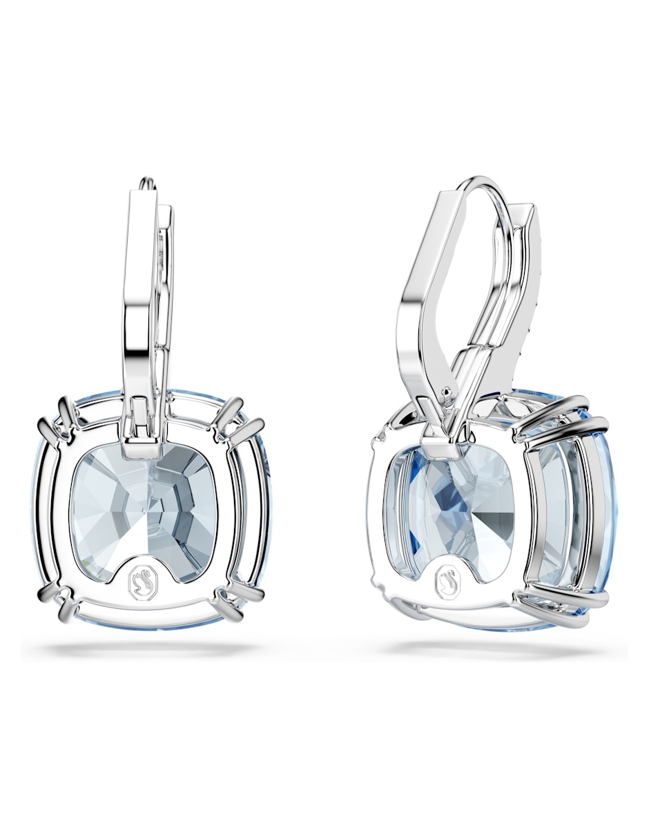Aretes huggies Octagonal Millenia con acabado brillante 3