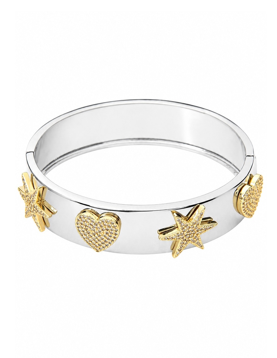 Brazalete con Dulce Destello acabado baño de oro 1