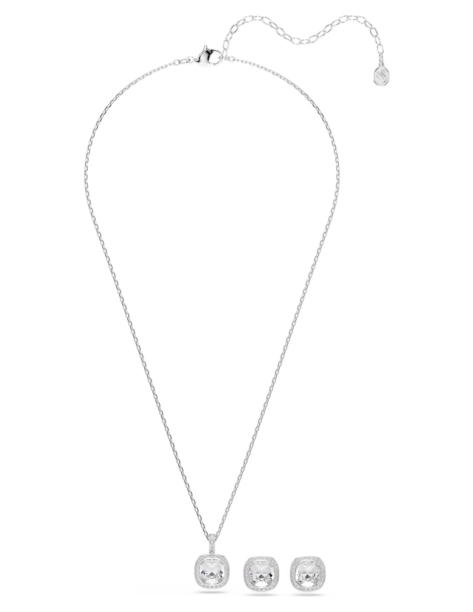 Set de collar y aretes Swarovski Una