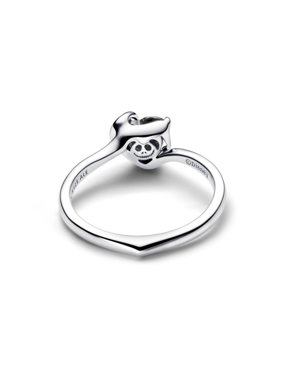 de (si aplica) Irregular Disney x Jack The Nightmare Before Christmas P 925 de Plata Cristal Pulido 3