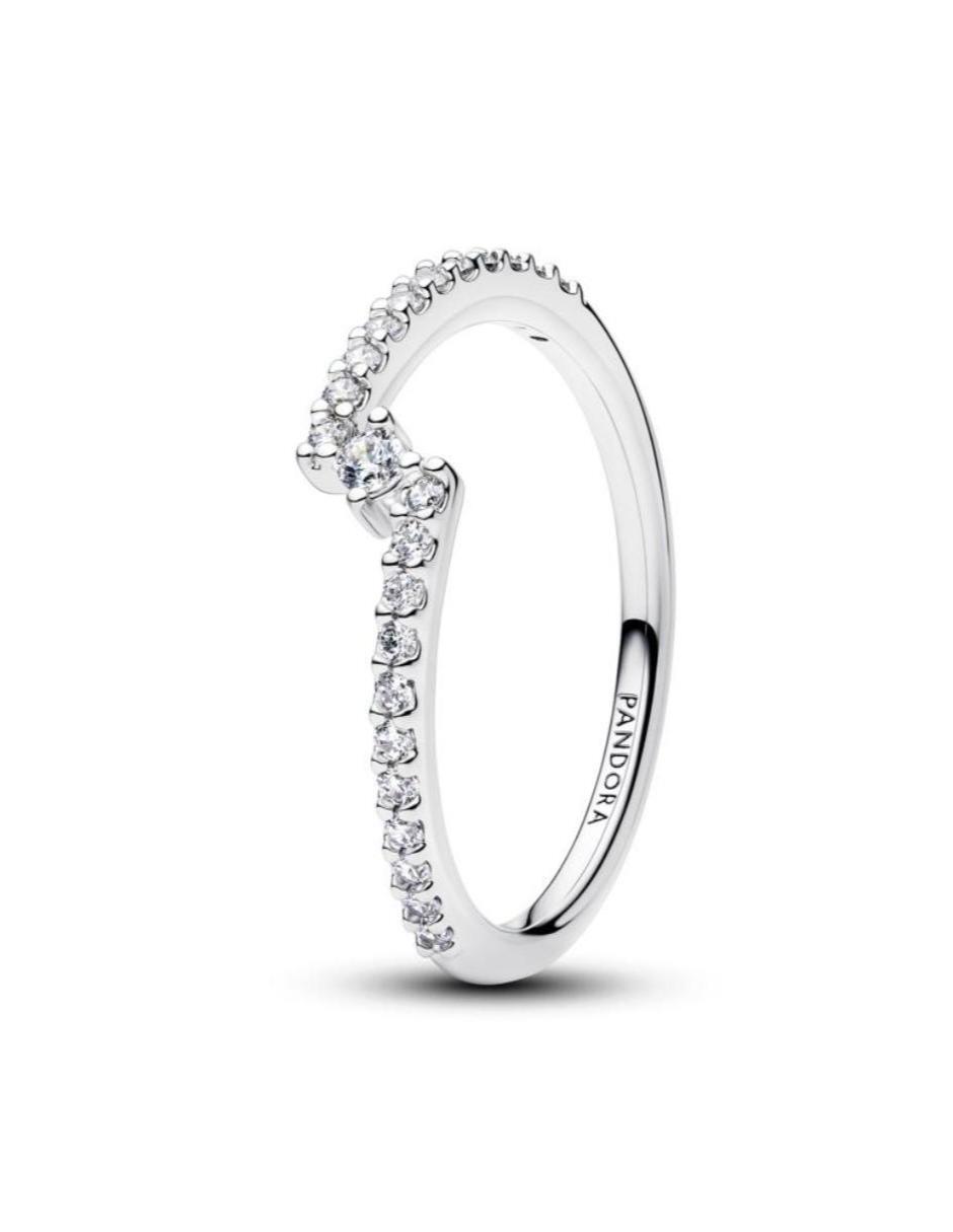 Anillo pandora timeless p 925 de plata zirconia cúbica acabado pulido Anillo pandora timeless p 925 de plata zirconia cúbica acabado pulido