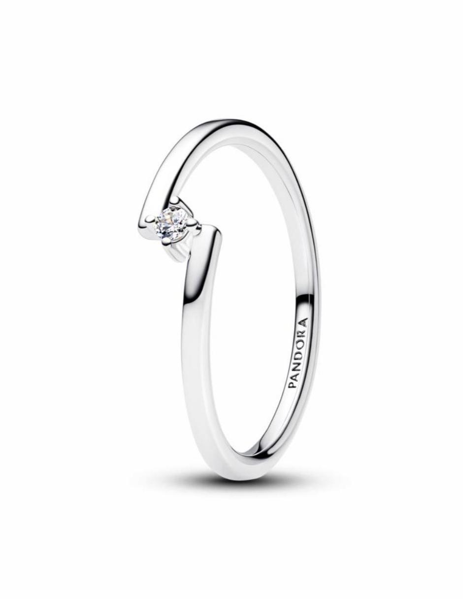 Anillo pandora timeless p 925 de plata zirconia cúbica acabado pulido