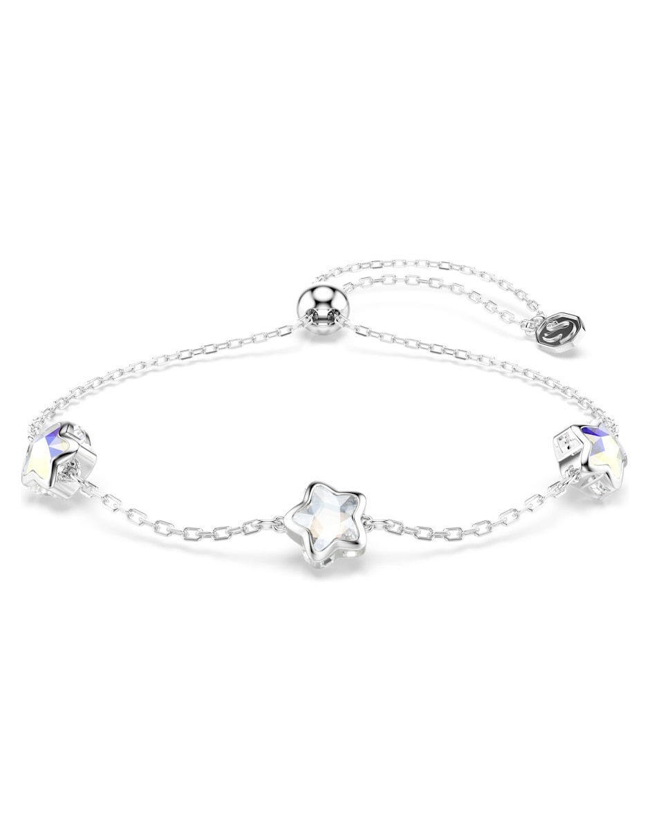 Pulsera con swarovski chroma acabado