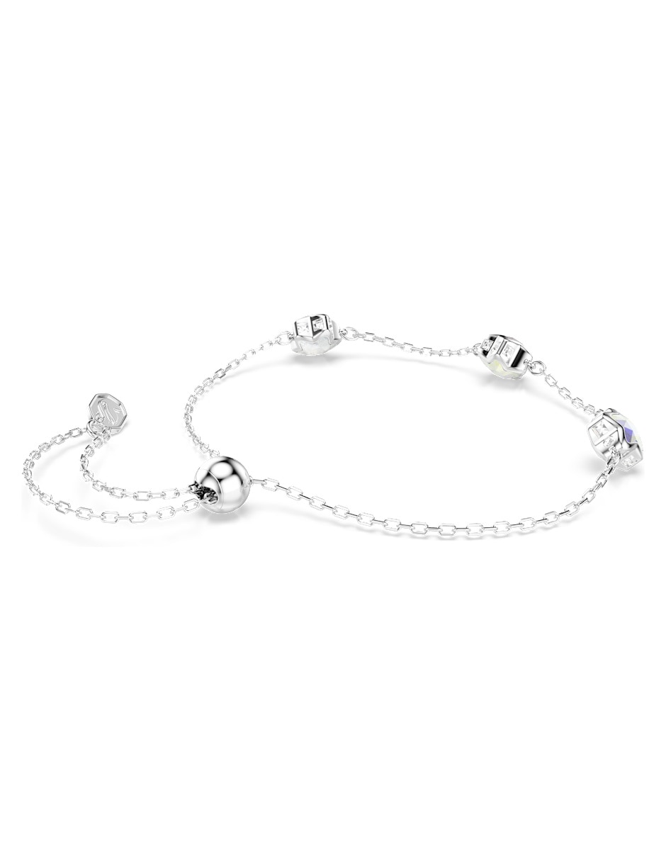 Pulsera con swarovski chroma acabado