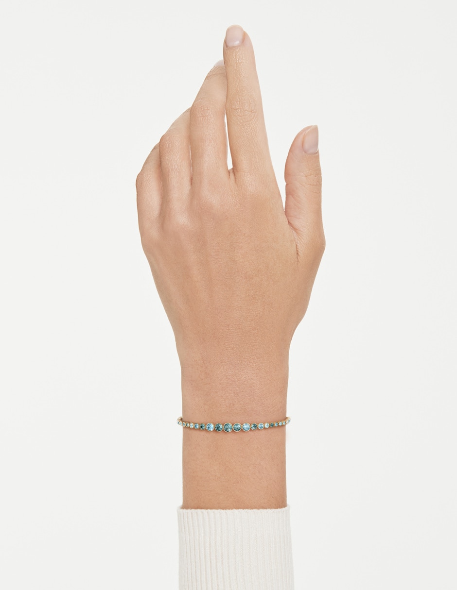 Pulsera con swarovski imber acabado 2