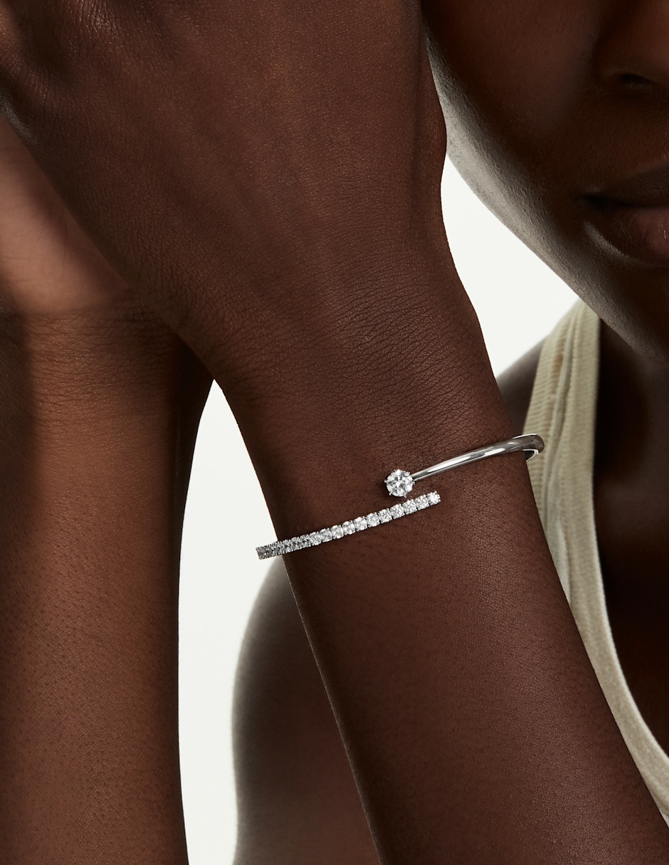 Brazalete con swarovski matrix 2