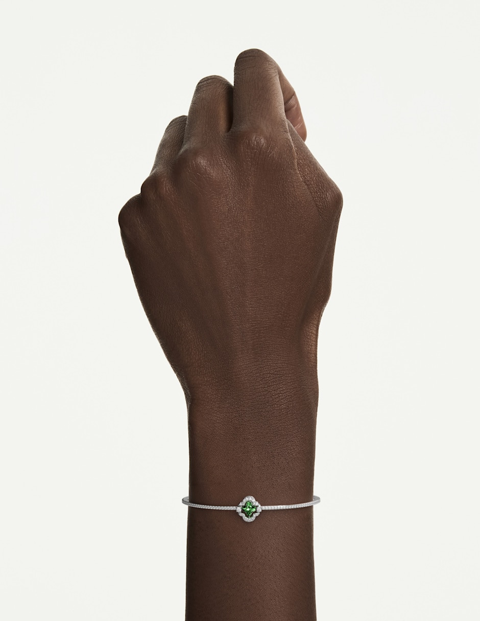 Brazalete con swarovski una 5