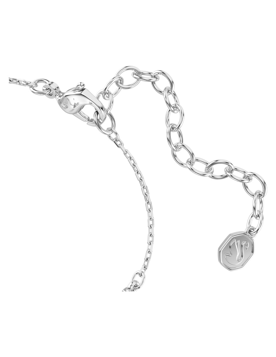 Pulsera con swarovski swan acabado 3