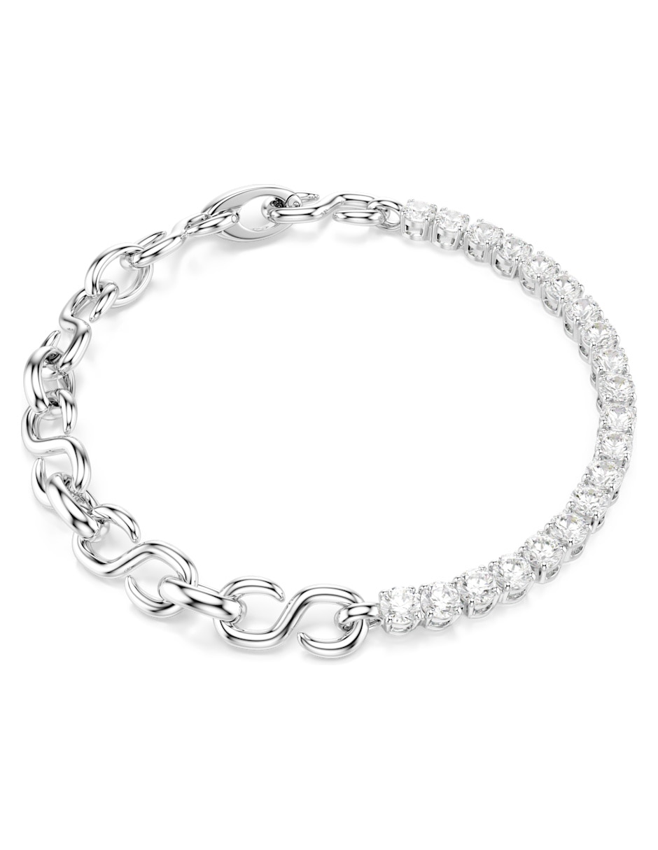 Pulsera con swarovski matrix acabado 1