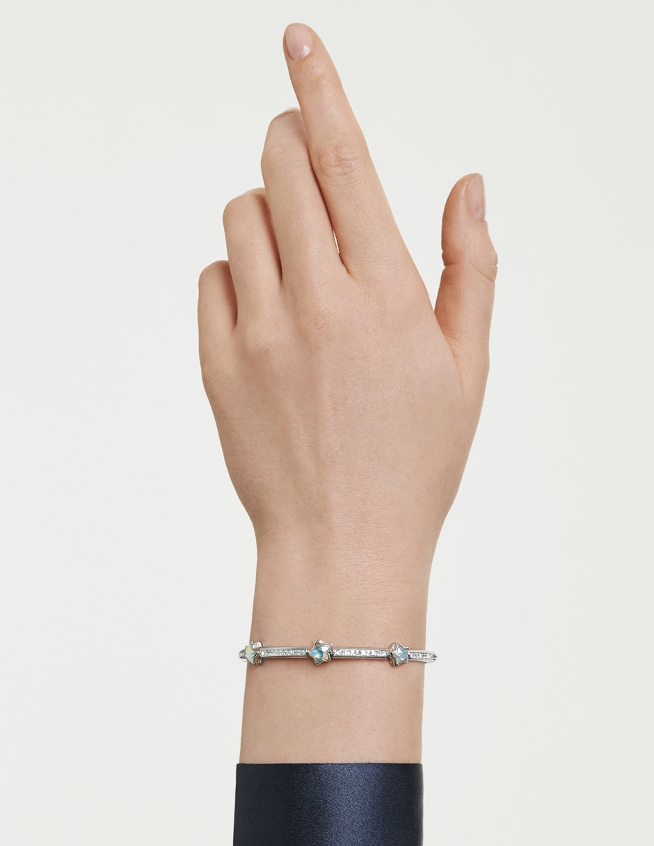 Brazalete con swarovski chroma 5