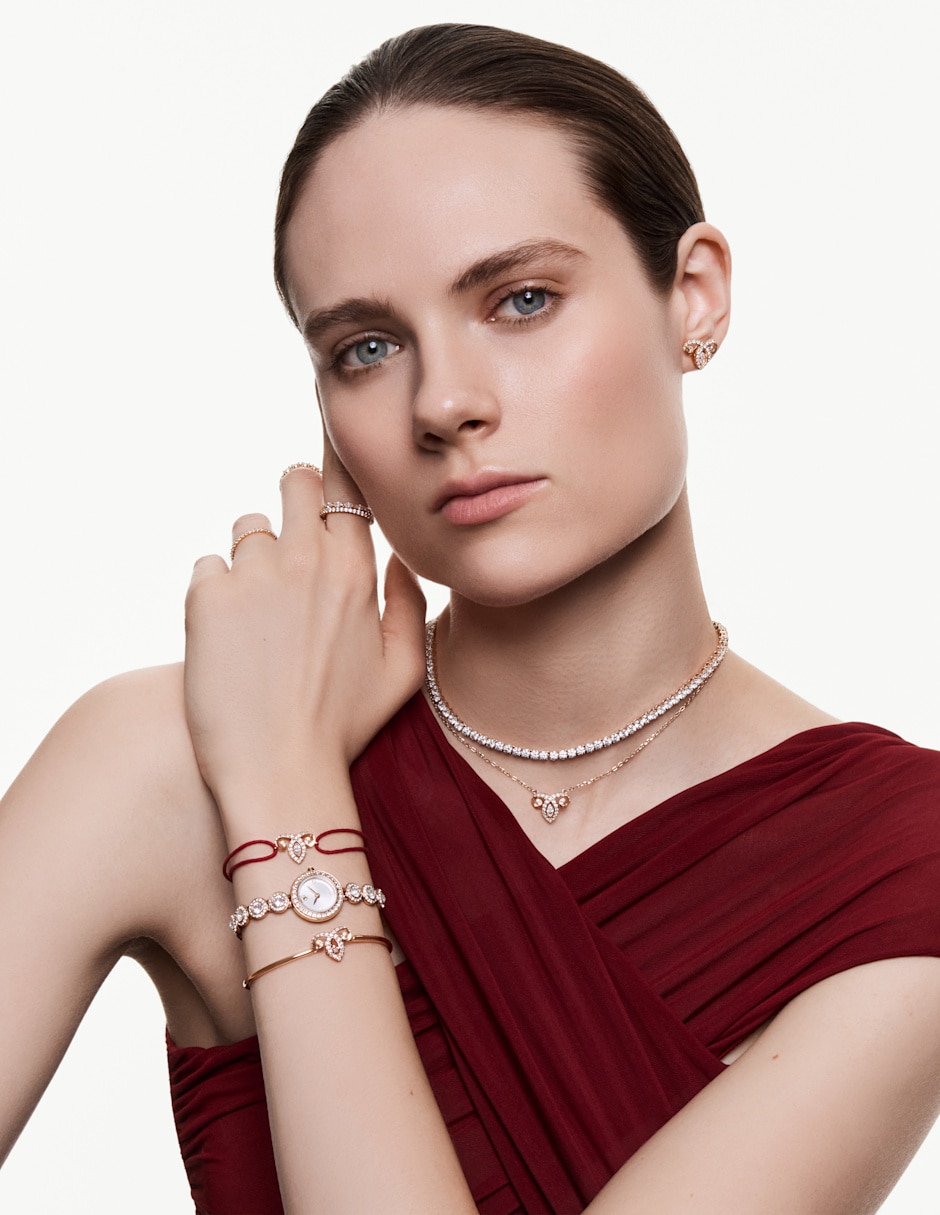 Brazalete con swarovski chroma 6