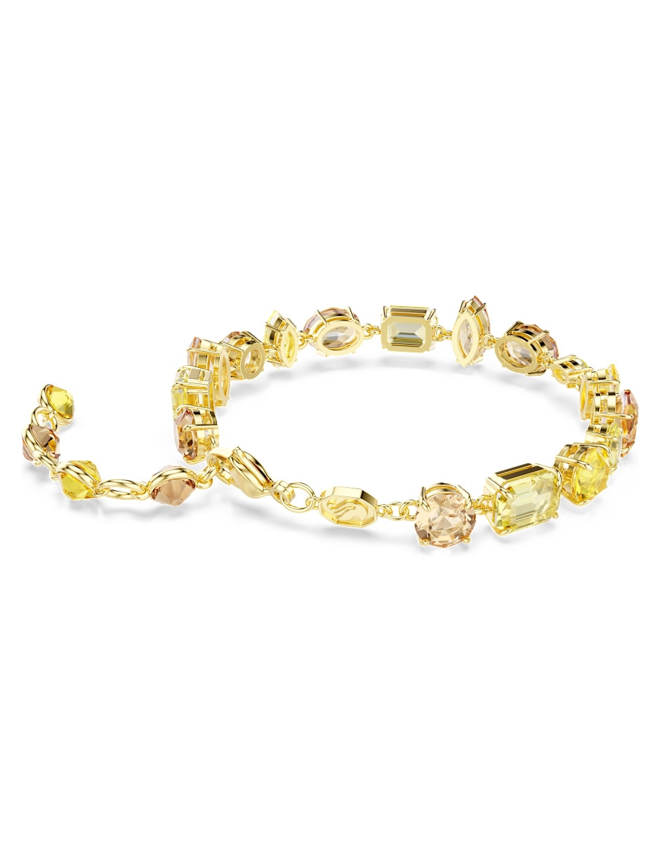 Pulsera con swarovski gema acabado 4