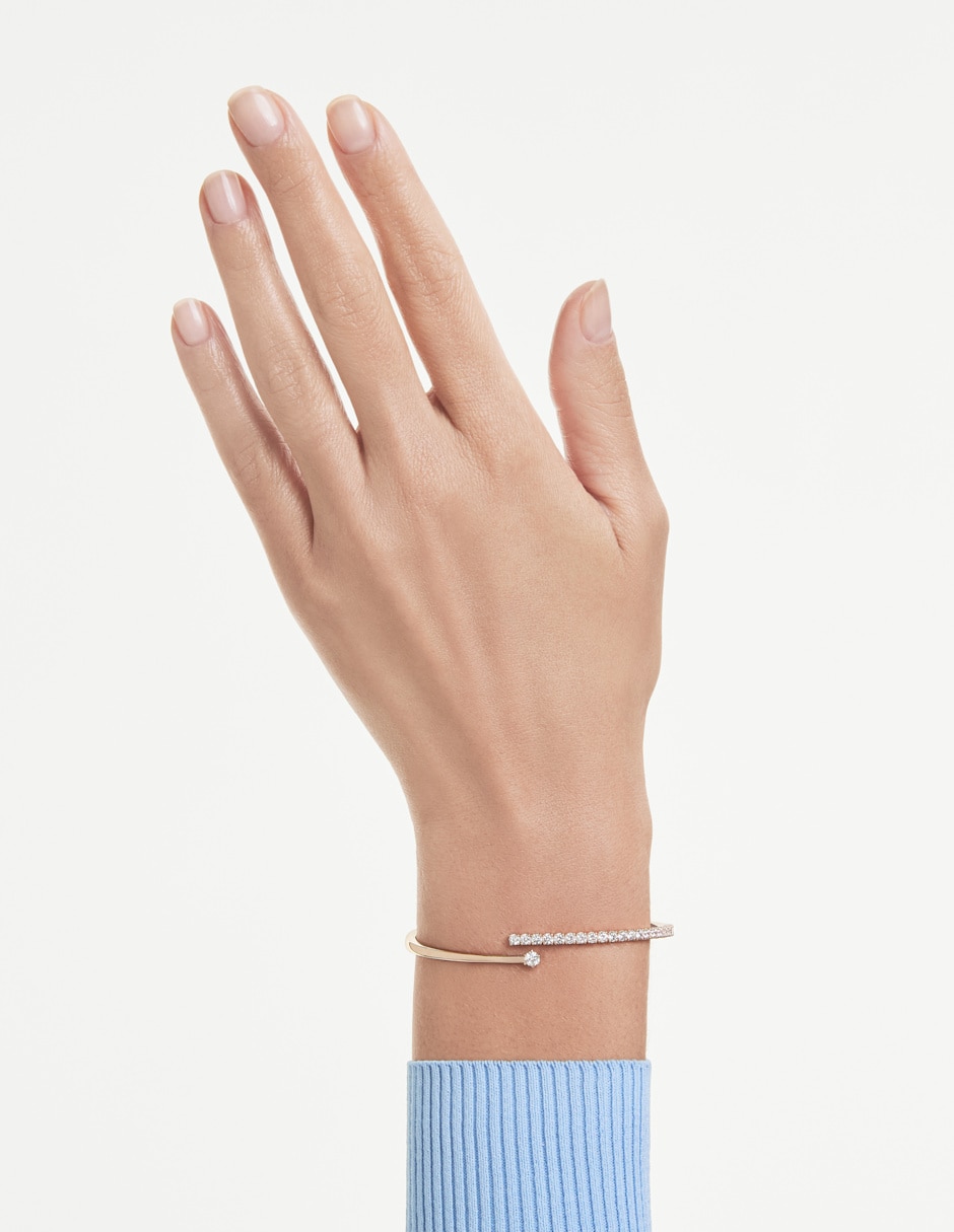 Brazalete con swarovski matrix 2