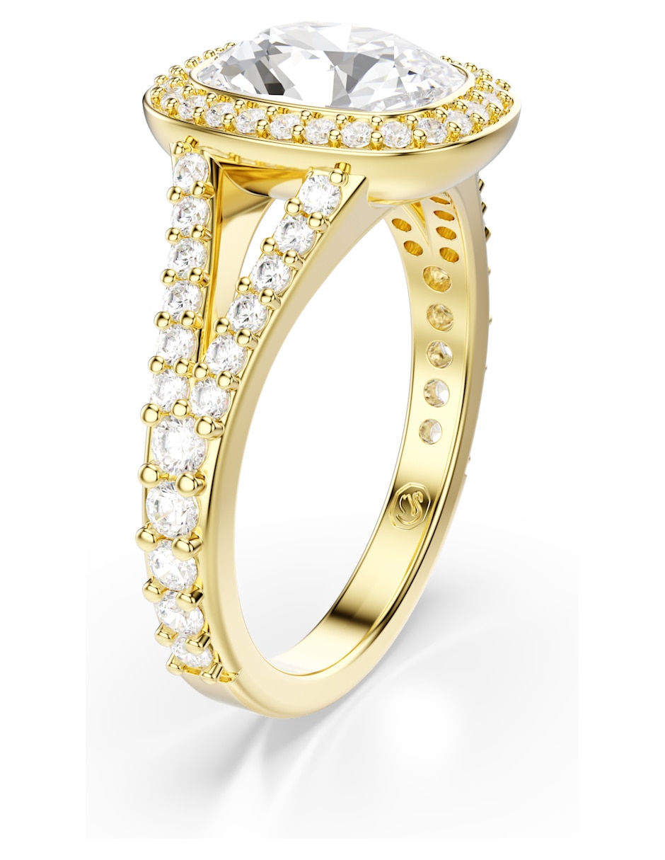 Anillo cuadrado swarovski brillante 5