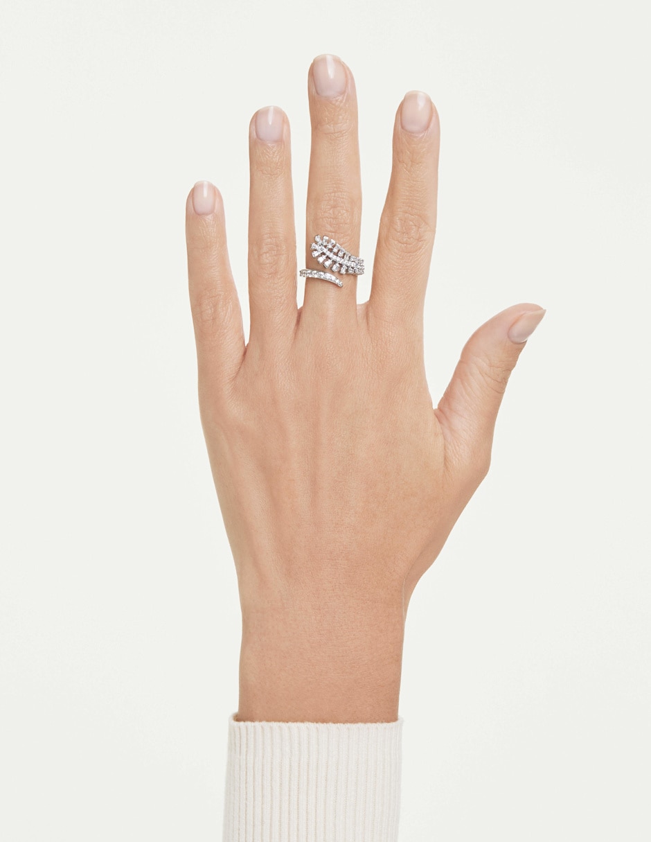 Anillo de pluma Vinna brillante 2