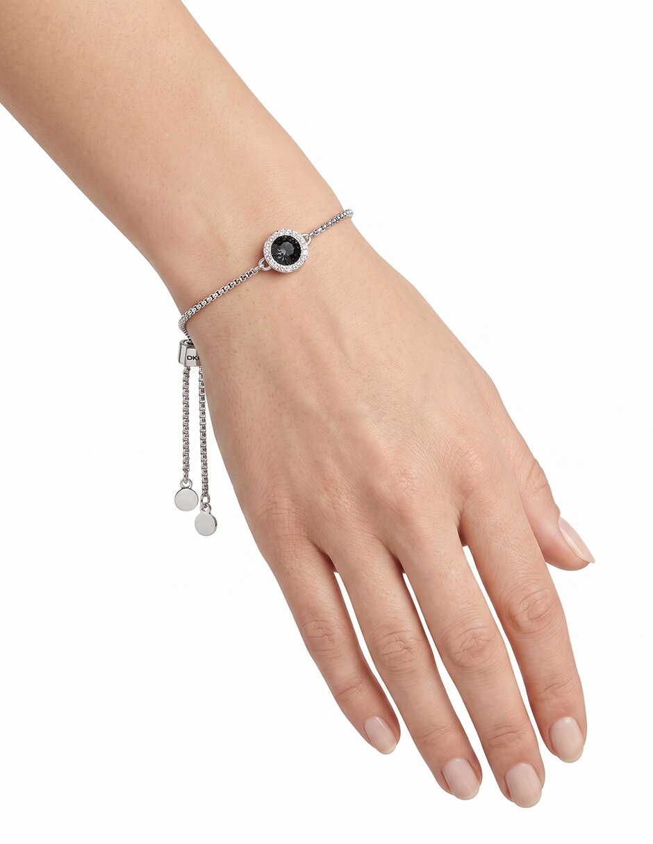 Pulsera con cristal Bardot acabado pavé 2