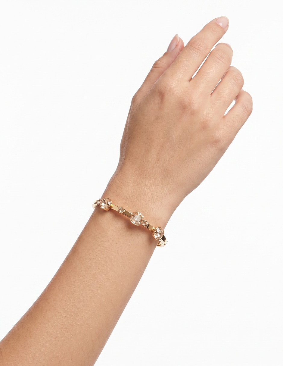 Pulsera con cristal Raeya acabado pavé 2