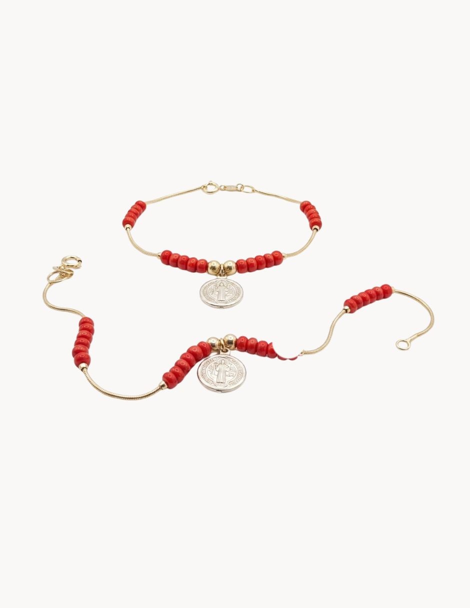 Pulsera de oro laminado 18 K