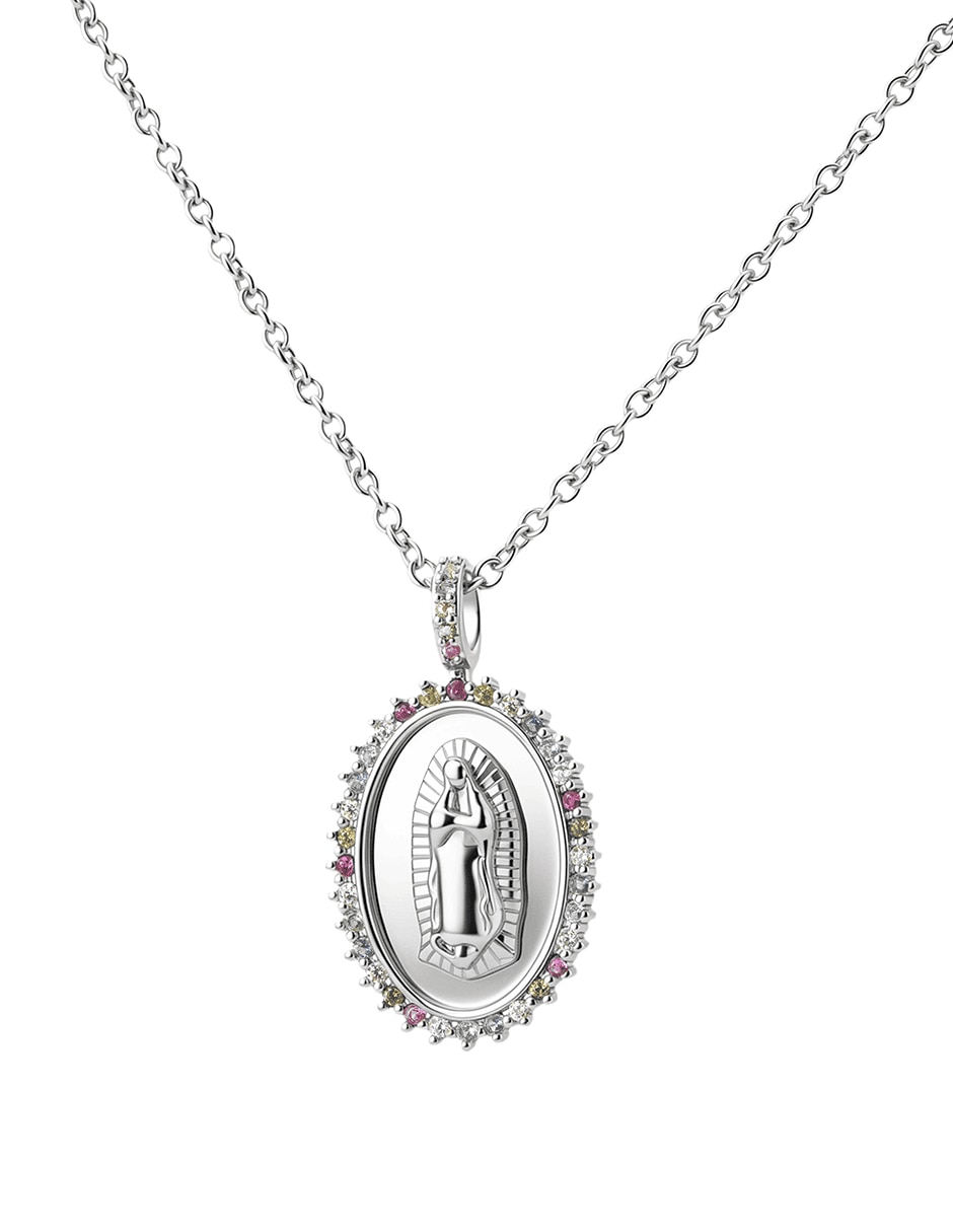 Collar de ovalado religiosos 14 k 3