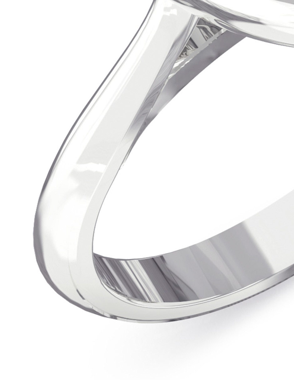 Anillo de corazón crystal love circonita brillante 3
