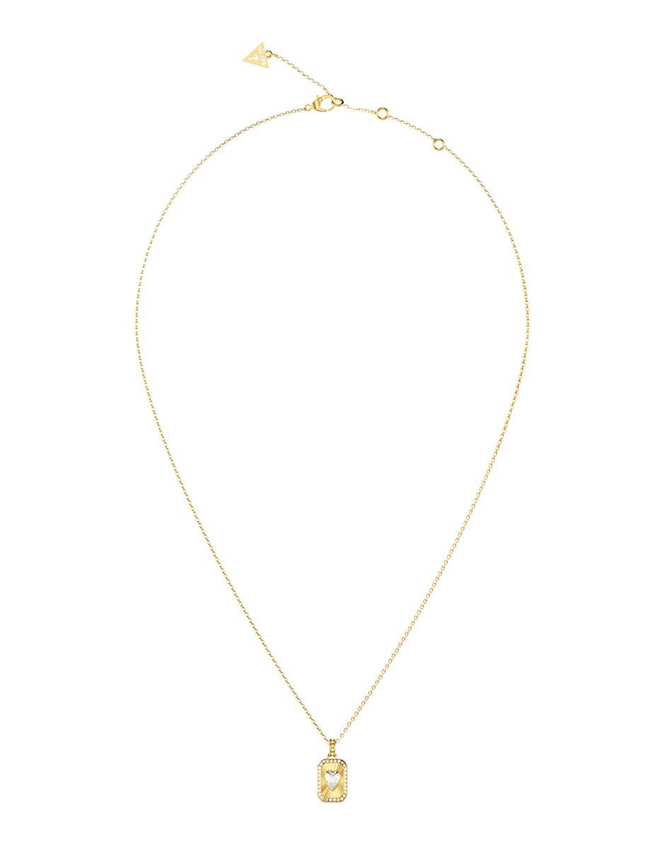Collar de corazón guess crystal love