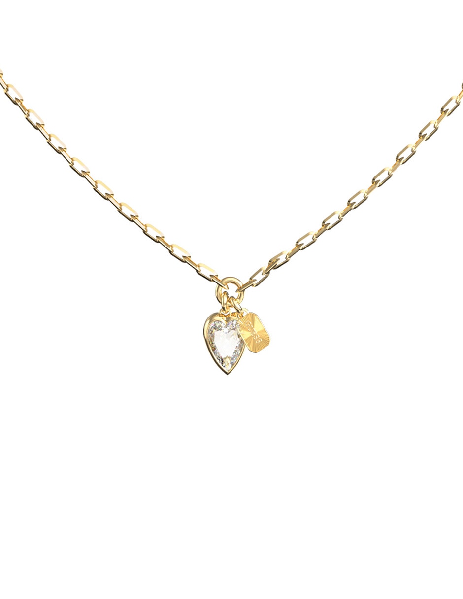 Collar de corazón crystal love 3