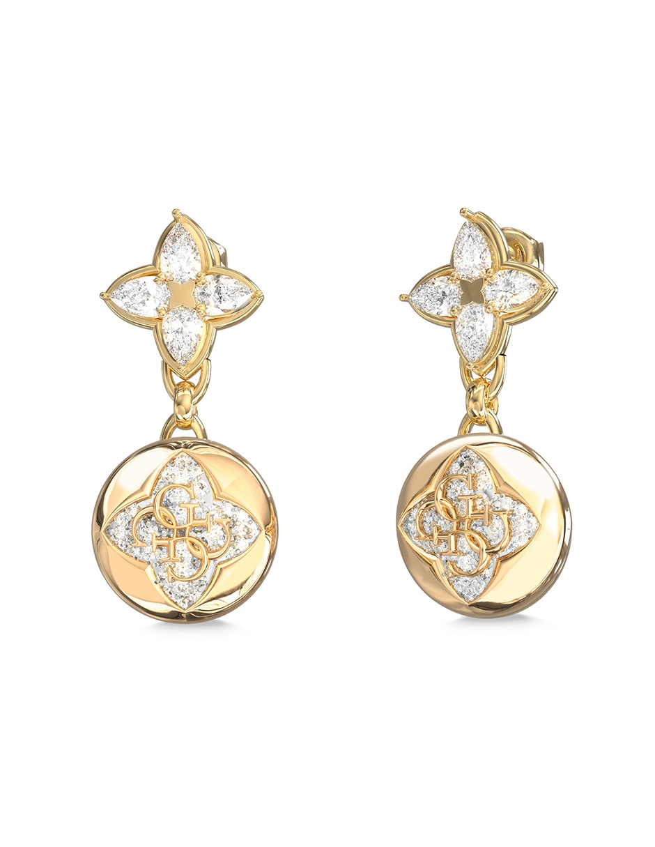 Broqueles de (si aplica) Letra G No aplica SPINNING BLOOM de Acero inoxidable Sin kilataje con acabado Brillante Cristal Broqueles de (si aplica) Letra G No aplica SPINNING BLOOM de Acero inoxidable Sin kilataje con acabado Brillante Cristal