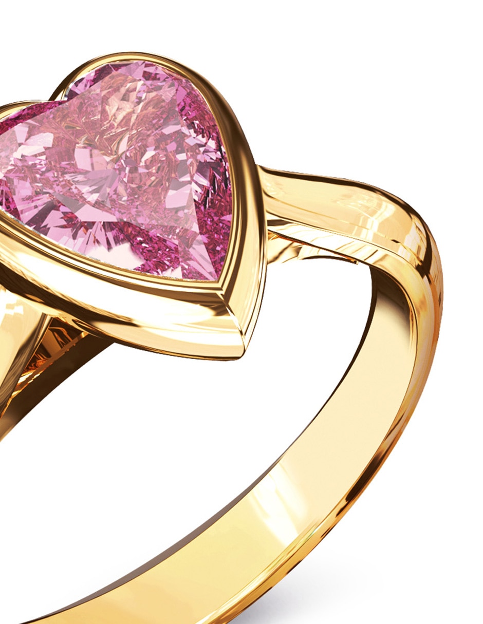 Anillo de corazón crystal love circonita brillante 2