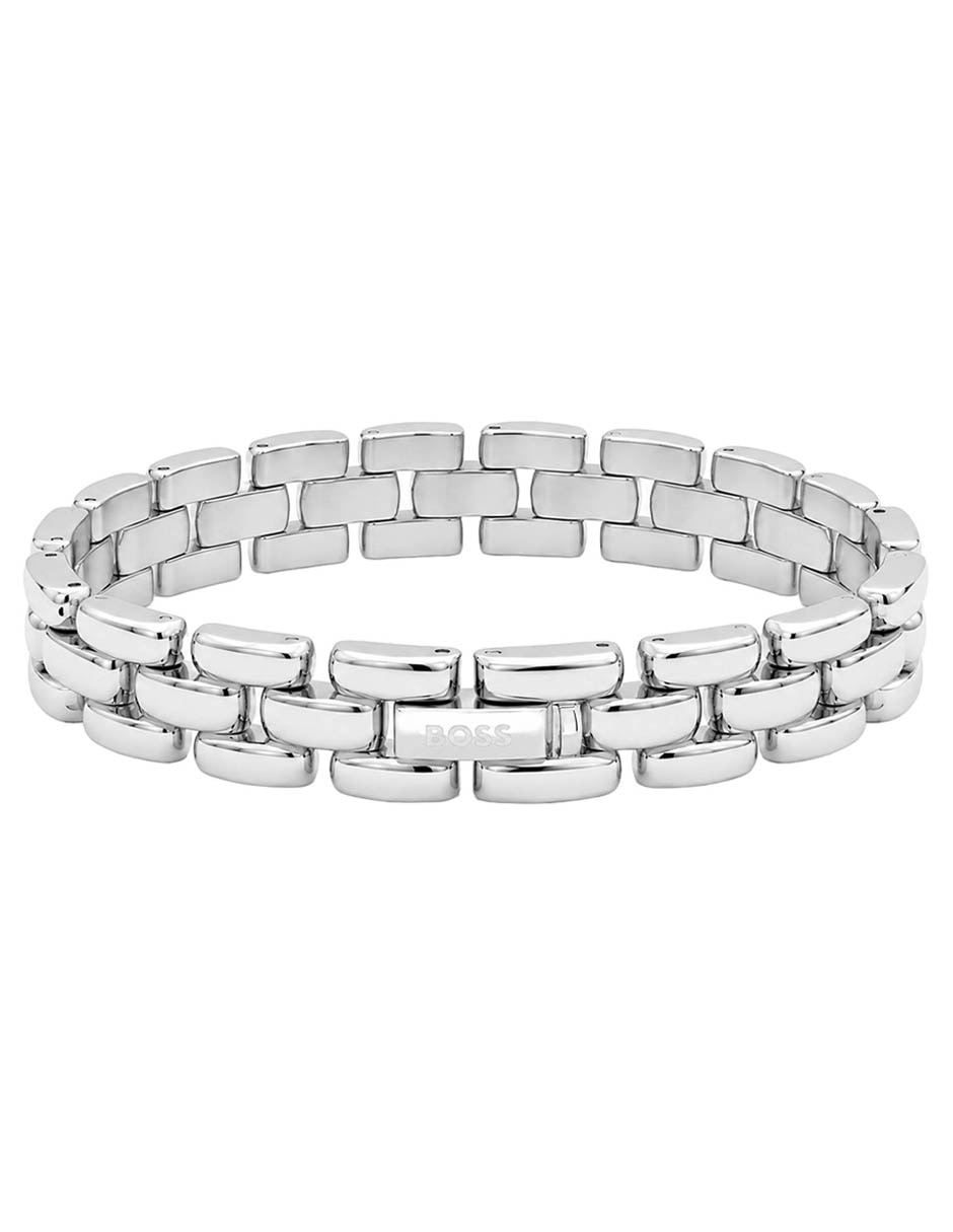 Pulsera de acero inoxidable acabado brillante Pulsera de acero inoxidable acabado brillante